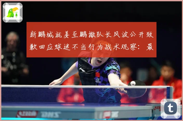 新鹏城就姜至鹏撤队长风波公开致歉回应球迷不当行为战术观察：最新赛事动态与深度分析